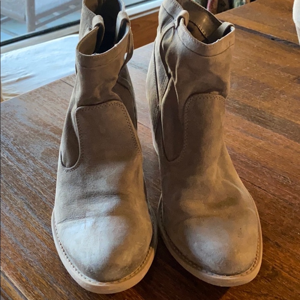 Taupe Booties